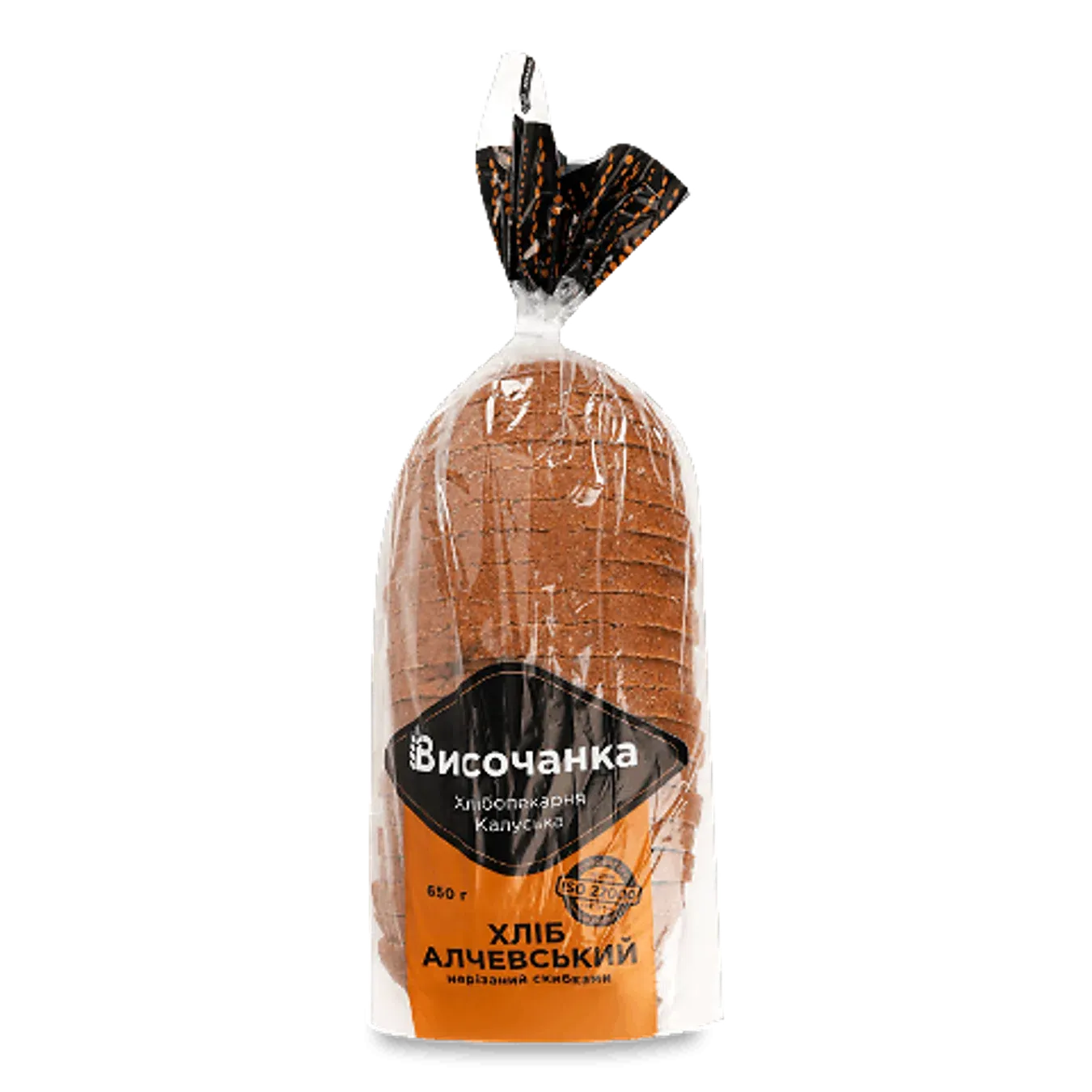 Хліб Височанка Алчевський житньо-пшеничний нарізаний - Фото 1