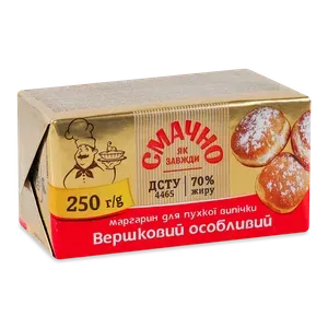 Маргарин Смачно як завжди Вершковий особливий 70% - Photo 1