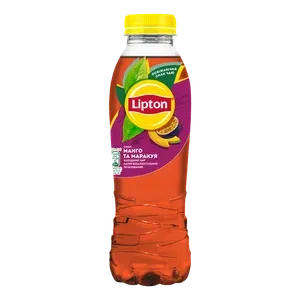 Чорний холодний чай Lipton зі смаком манго-маракуя - Photo 1