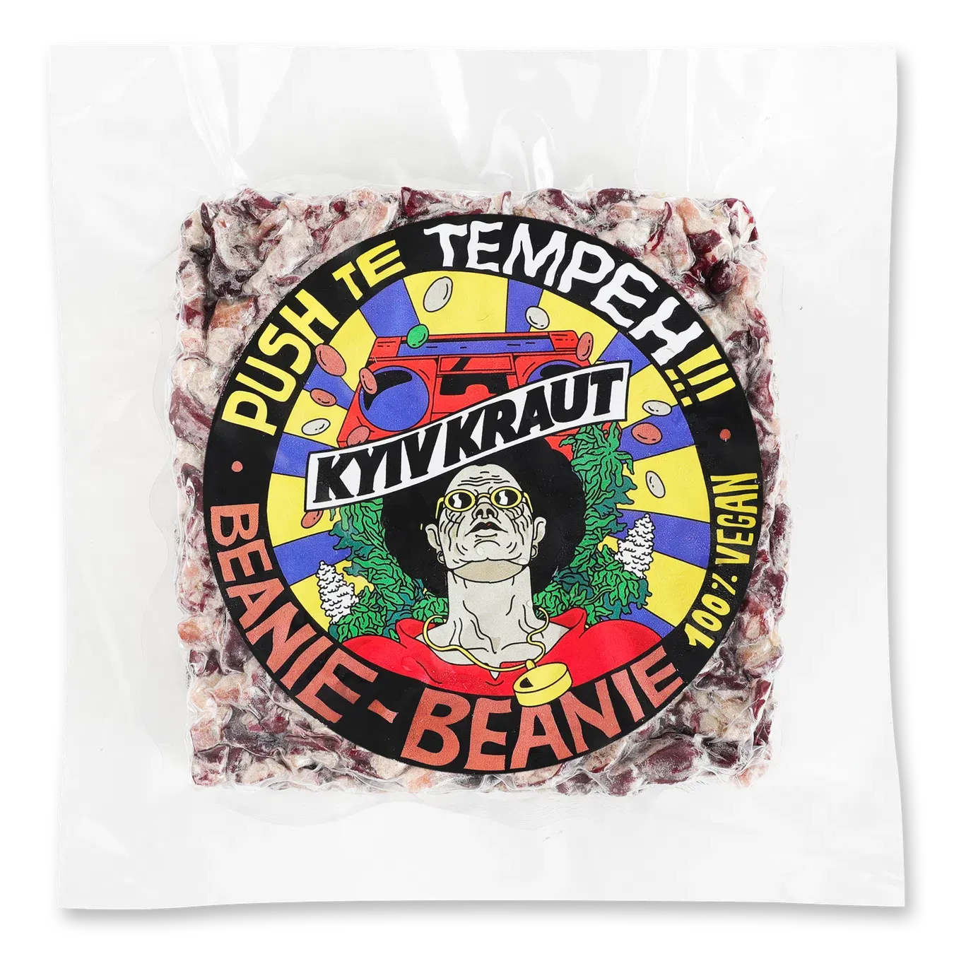 Темпе Kyivkraut Квасоля ферментована пастеризована - Фото 1