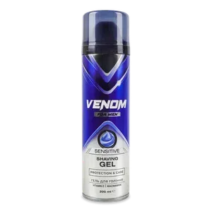 Гель д/гоління Venom for men Sensitive д/чутл шкір - Photo 1