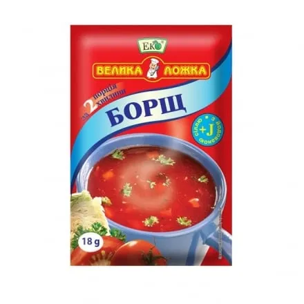 Борщ 18 г ЕК Велика ложка - Photo 1