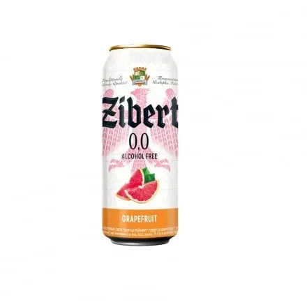 Пиво безалкогольне 0,5 л Zibert Grapefruit ж/б - Photo 1
