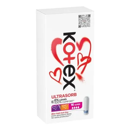 Тампони 16 шт Kotex Super Ultra Sorb - Photo 1