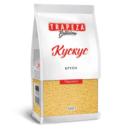 Крупа 0,5 кг Trapeza Кус-кус - Photo 1