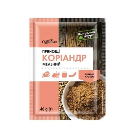 Коріандр 40г Своя лінія мелений - Photo 1