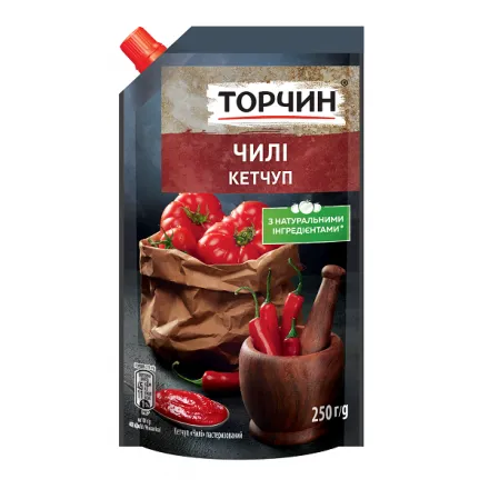 Кетчуп 250 г Торчин Чилі д/пак - Photo 1