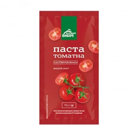 Томатна паста 70 г Розумний вибір 25% сошет - Photo 1