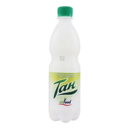 Напій кисломолочний 0,5 кг Ekfood Тан слабогазований 1% - Photo 1