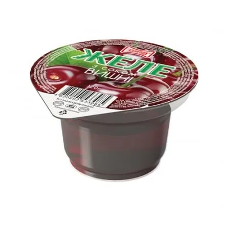 Желе фруктове 120 г Злагода Вишня з соком п/стакан - Photo 1