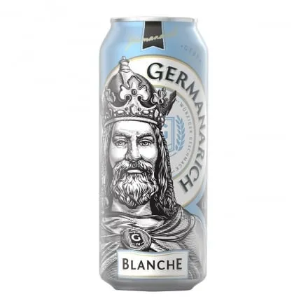 Пиво 0,5 л Germanarich Blanche ж/б - Photo 1