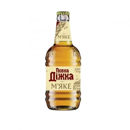 Пиво 0,45 л Повна діжка М'яке світле ск/бут - Photo 1