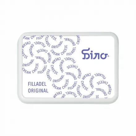 Kpeм-сир 180 г Біло Filladel Original 60% п/ванночка - Фото 1