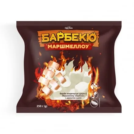 Маршмеллоу 250 г Своя Лінія Барбекю з ароматом ванілі м/уп - Photo 1