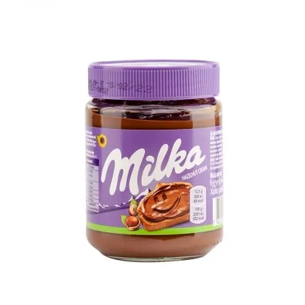 Паста 350 г Milka Шоколадно-горіхова з какао - Фото 1