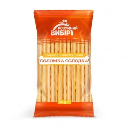 Соломка 80г Розумний вибір солодка - Photo 1