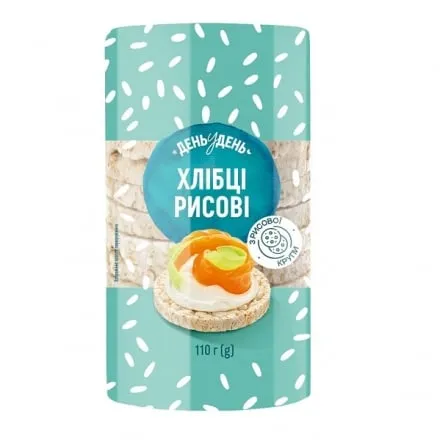 Хлiбцi 110 г День у День Рисові м/уп - Photo 1