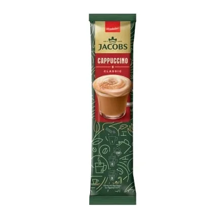 Напій кавовий (15/18,7/21,3 г ) Jacobs Trio Pack смак Cappucino,SaltedCaramel, Baileys стік,м/уп - Photo 1