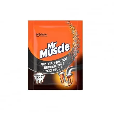 Засіб для прочищення зливних труб 70г Mr Muscle - Photo 1