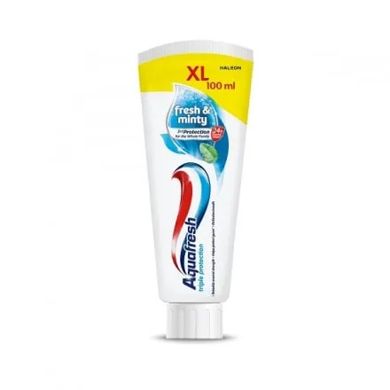Паста зубна 100 мл Aquafresh Family Освіжаюча-м'ятна - Photo 1