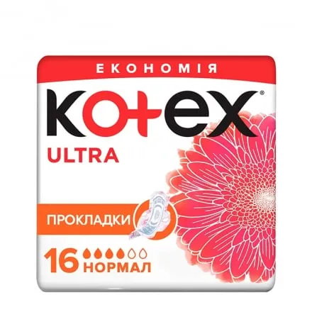Прокладки 16 шт Kotex Ultra Normal - Photo 1