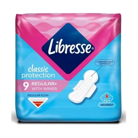 Прокладки гігієнічні 9шт Libresse Classic Protection Regular - Photo 1