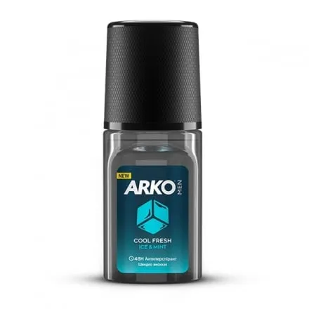 Дезодоранти 50 мл ARKO MEN Сool Fresh (Арко Мен Кул Фреш) кульковий п/фл - Photo 1