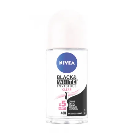 Дезодорант 50 мл Nivea Чорне та біле невидимий - Photo 1
