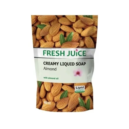 Крем-мило 460 мл Fresh Juice Almond з оліею мигдаля - Photo 1
