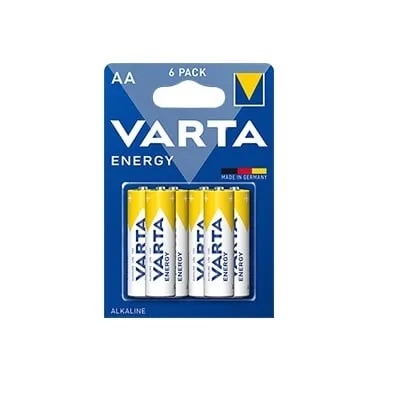Елемент живлення лужний 4 шт +2 шт Varta Energy AA - Photo 1