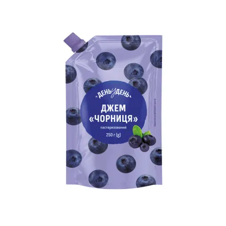 Джем 250 г День у День Чорниця дой-пак - Photo 1