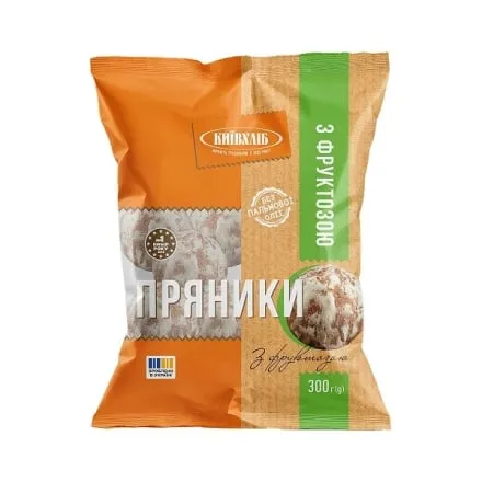 Пряники 300 г Київхліб з фруктозою м/уп - Photo 1