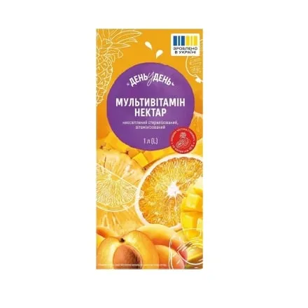 Нектар 1 л День у День Мультивітамін, тетра пак - Photo 1