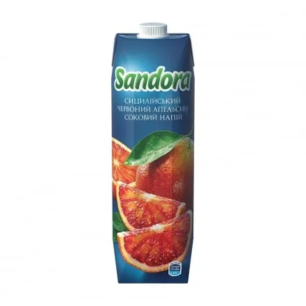 Напій соковий 0,95л Sandora Сицилійський червоний апельсин - Photo 1