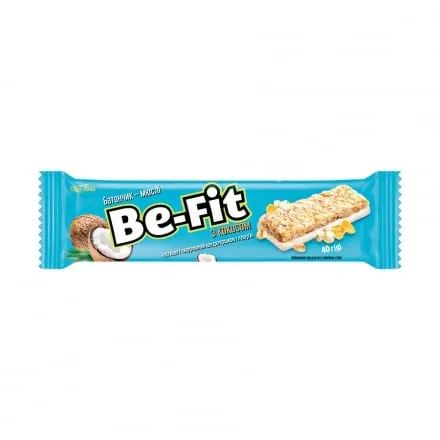 Батончик-мюслі 40г Своя лінія Ве-Fit (з кокосом, з чорницею) - Photo 1