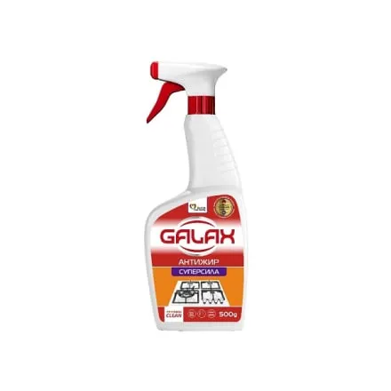 Засіб для видалення жиру 0,5 кг GALAX das PowerClean з курком-розпилювачем п/флакон - Photo 1