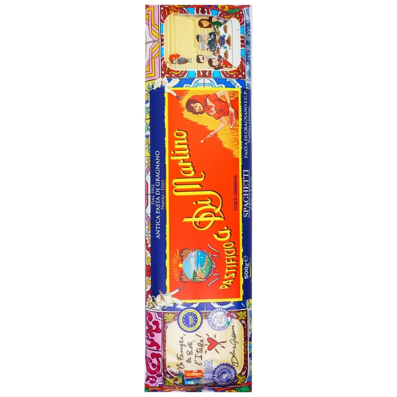 Макаронні вироби Di Martino D&G Спагеті 500г - Фото 1