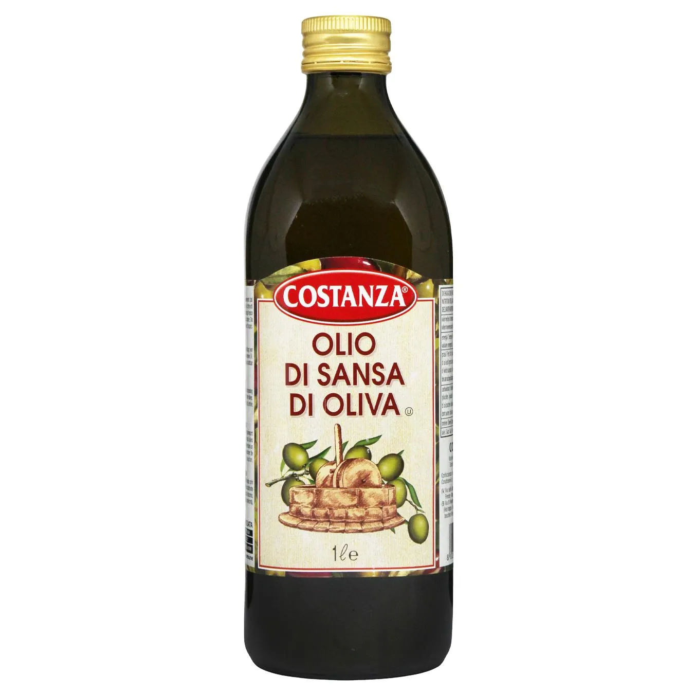 Оливкова олія Pomace COSTANZA скл. 1л И115 - Фото 1