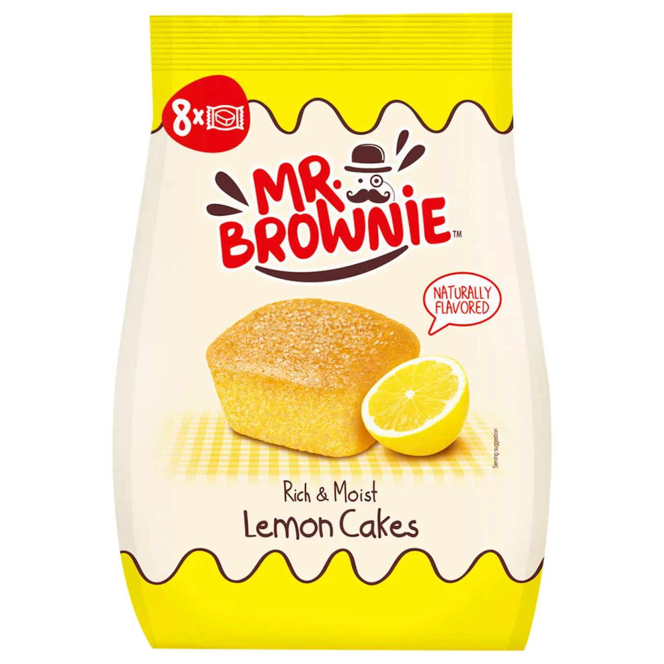 Мафіни Mr Brownie Лимонні тістечка 200г - Фото 1