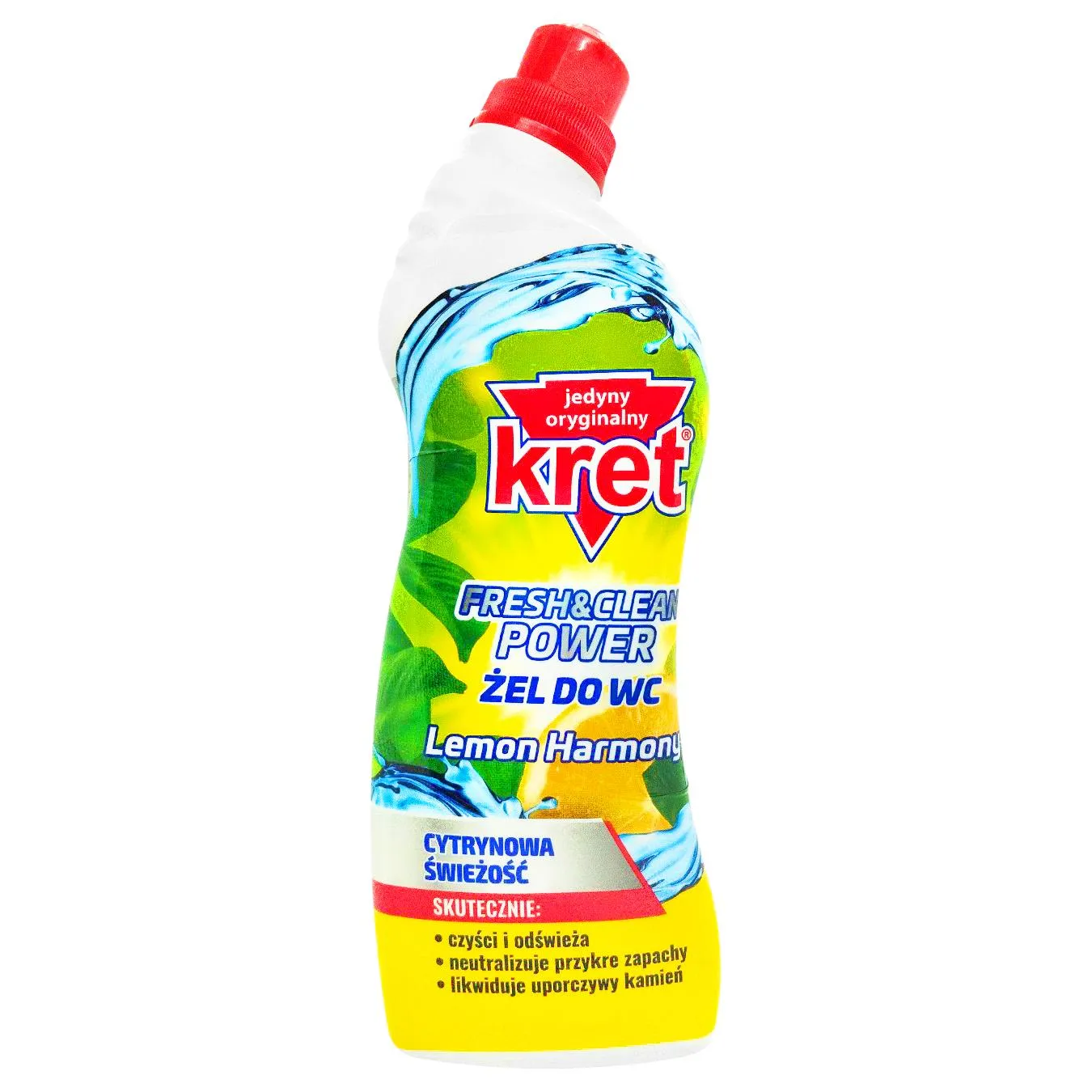 Гель д/чищення унітазу Kret Lemon Harmony 750г И296 - Фото 1