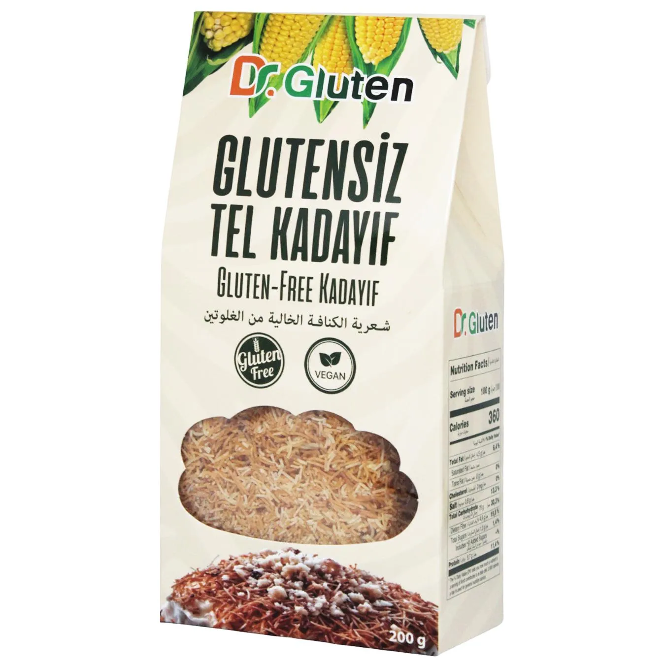 Кадаїф Dr.Gluten б/глютену 200г И190 (Туреччина) - Фото 1