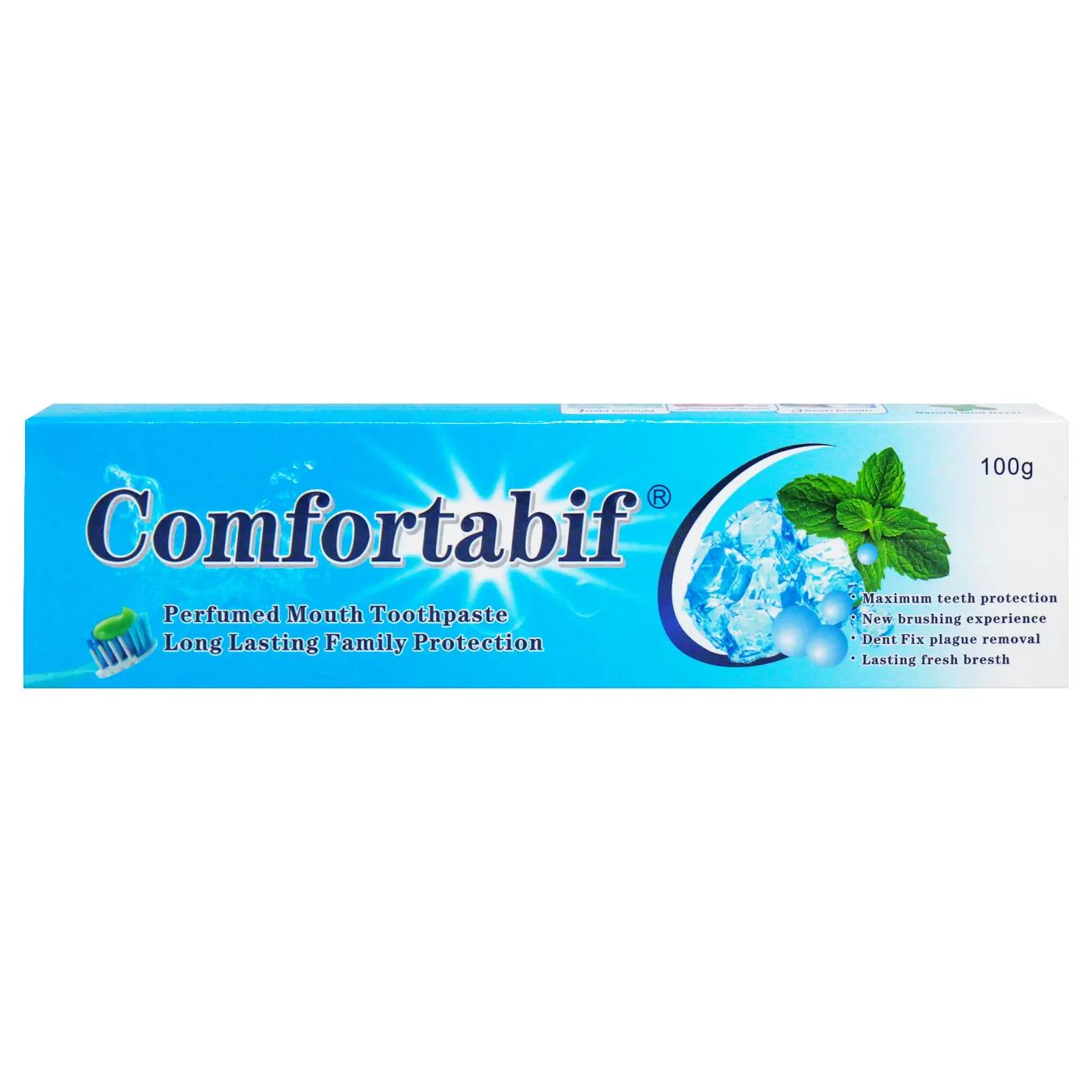 Зубна паста Comfortabif М'ята 100г - Фото 1