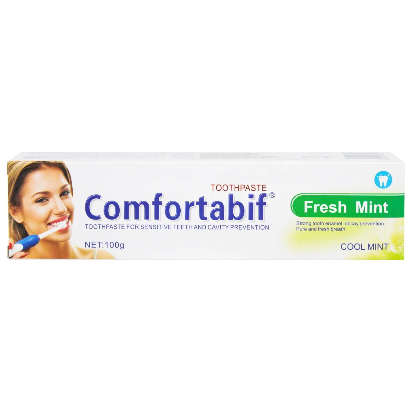 Зубна паста Comfortabif М'ята для чутливих зубів 100г - Фото 1