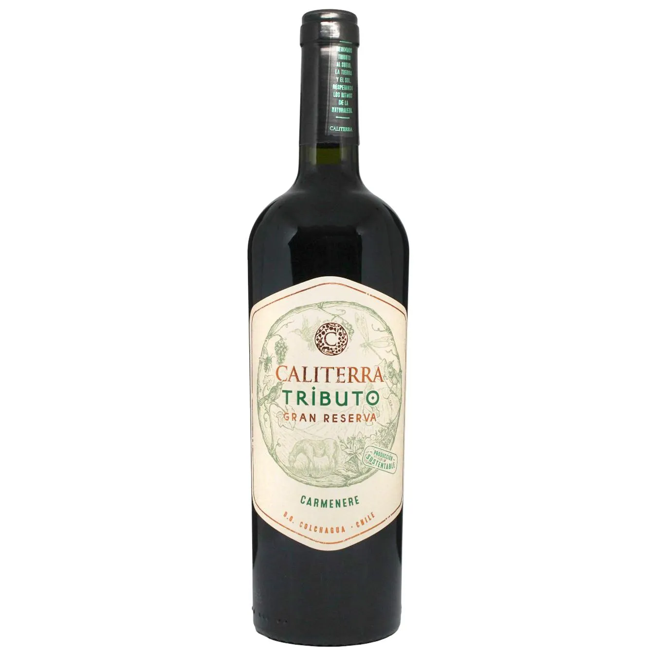 Вино Caliterra Tributo Gran Reserva Carmenere червоне сухе 13,5% 0,75л - Фото 1