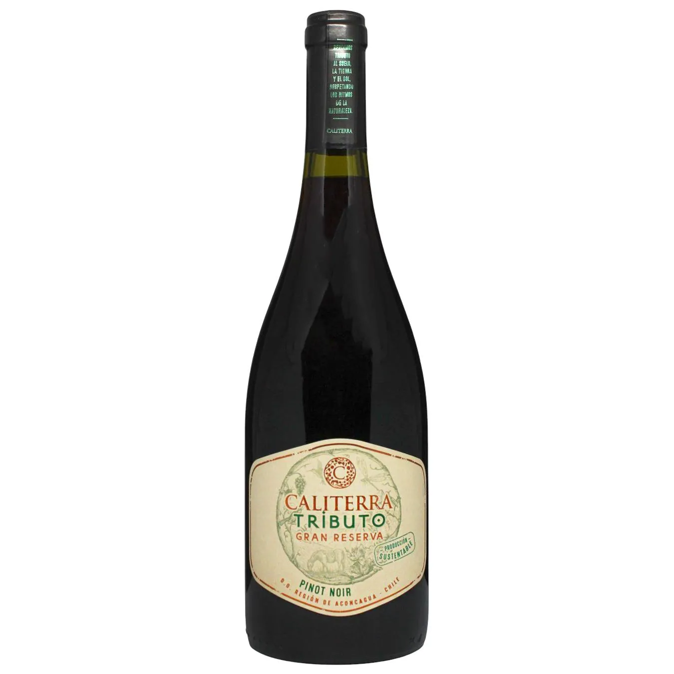 Вино Caliterra Tributo Gran Reserva Pinot Noir червоне сухе 13% 0,75л - Фото 1