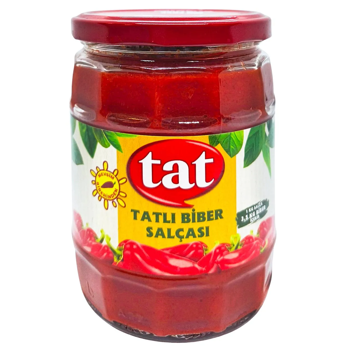 Паста Tat з червоного перцю, солодка550г(Туреччина)И552 - Фото 1