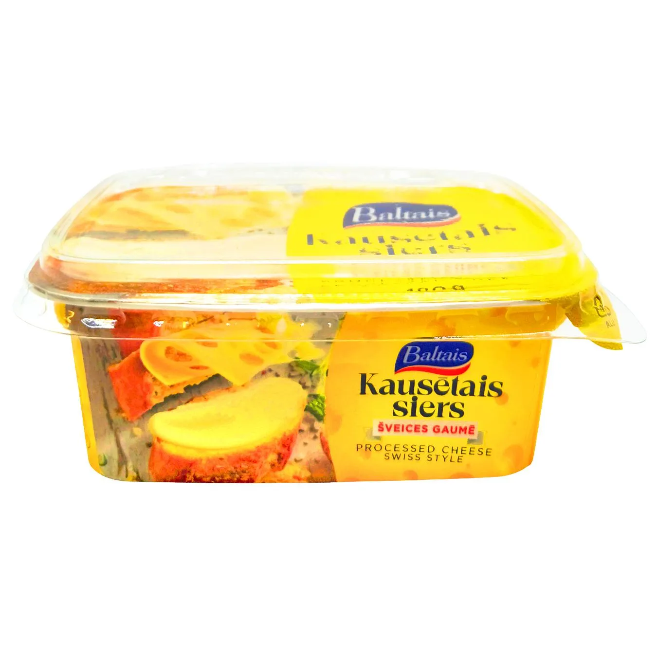 Сир плавлений Baltais Швейцарський стиль 180г - Фото 1
