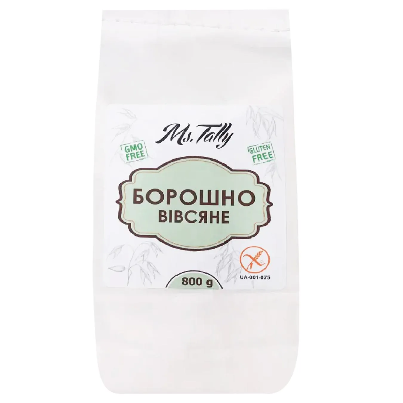Борошно Ms.Tally Вівсяне 800г - Фото 1