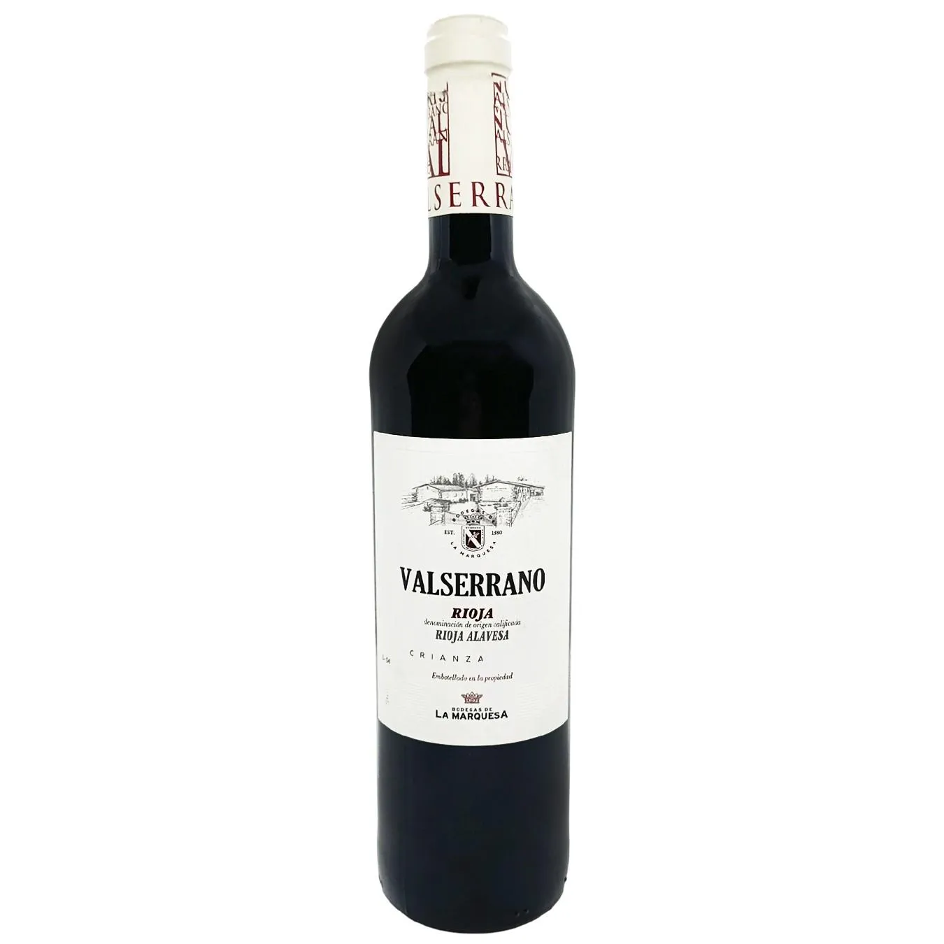 Вино Bodegas De La Marquesa Valserrano Crianza червоне сухе 14% 0,75л - Фото 1