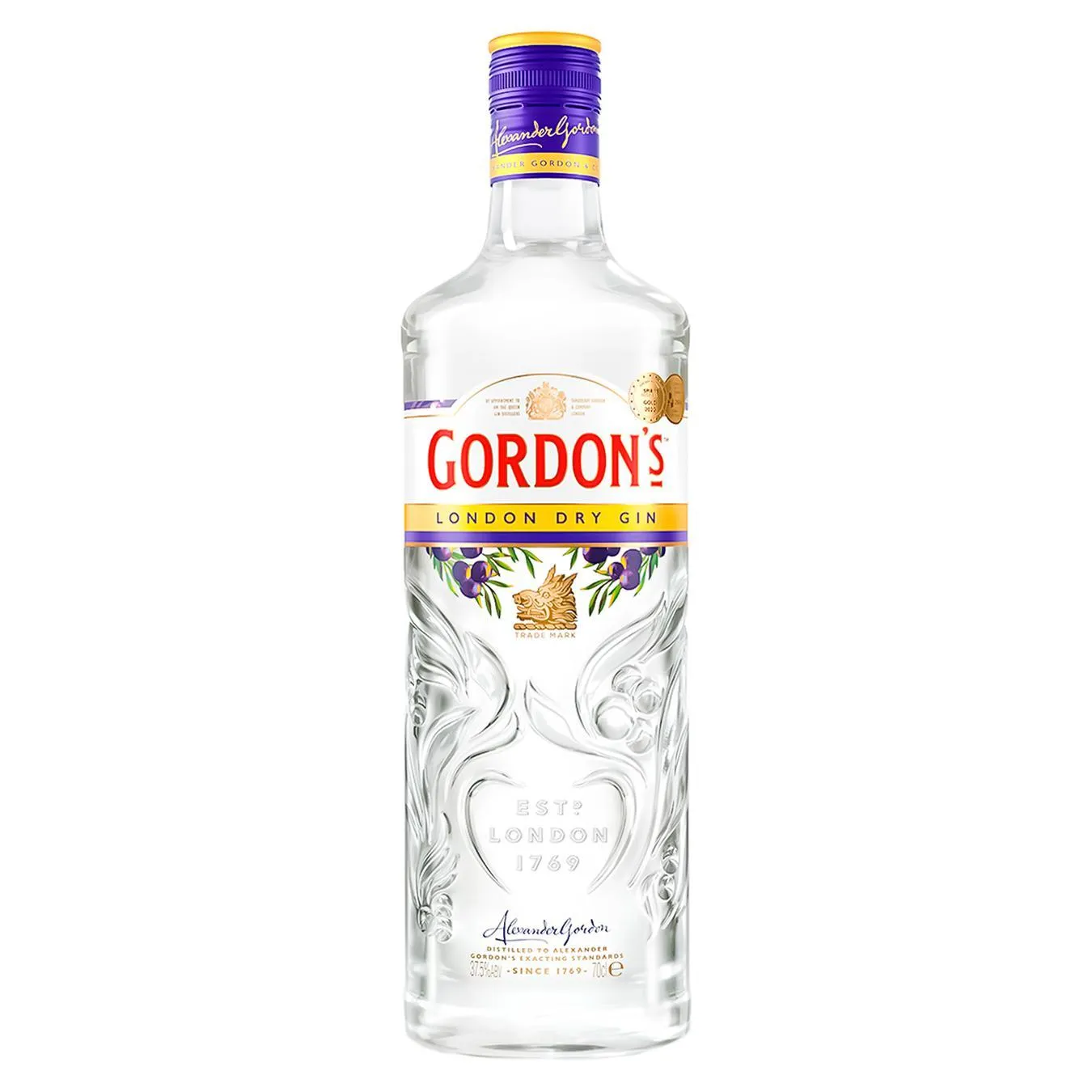 Джин Gordon’s 37,5% 0,75л - Фото 1